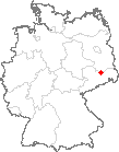 Karte Hirschfeld bei Elsterwerda